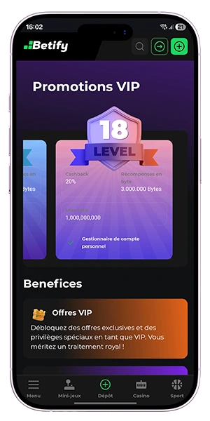 Betify Programme VIP